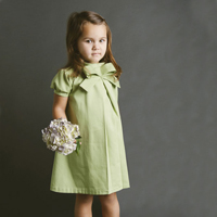 Sew Baby - Blank Slate Patterns :: Little Bow Pleat Dress