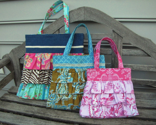 Sew Baby - Rosetta Ruffle Bag E-pattern